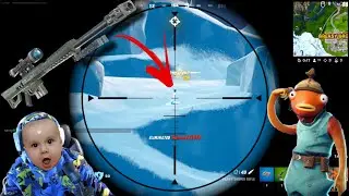 Precision Unleashed: Sniper Shot Domination in Fortnite! 🎯