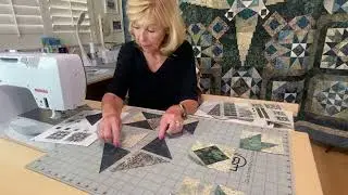 2025 Saturday Sampler Stormy Sea - June Block (Beacon Block) Piecing Instructions
