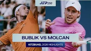 Alexander Bublik vs Alex Molcan Highlights | Kitzbuhel 2026 QF