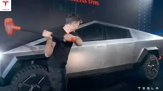Tesla CyberTruck Glass Failed Embarrassed Elon Musk