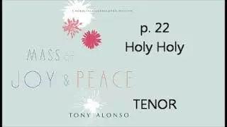 04 Tenor Holy Holy Joy and Peace