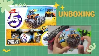 ASMR Monster Truck Surprise Unboxing 🛻✨ Satisfying Toy Sounds!