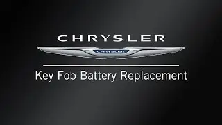 Key Fob Battery Replacement | How To | 2020 Chrysler Pacifica Hybrid