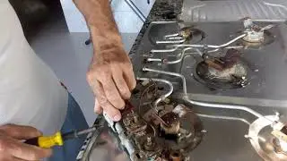 COMMENT RESTAURE  VOTRE  PLAQUE DE CUISSON A GAZ