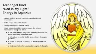Angels And Astrology  - Archangel Uriel And Aquarius Season @Jacqueline-Kuhn