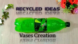 3 Creative & Recycled Ideas from Plastic Bottles / Recycle material projects for school / Crafting