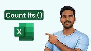 How to use Countifs Function - Microsoft Excel  (Explained in Detail)