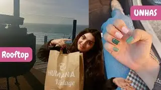 Fim de semana prolongado: Comprinhas, unhas novas e rooftop || Marta Marques