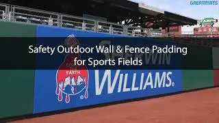 Safety Outdoor Wall and Fence Padding for Athletic Fields