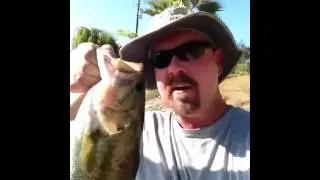 Almaden lake fishing 5-6-14 part 1