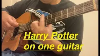 Harry Potter on one guitar