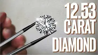 EXPERIENCE the LARGEST 12.53 Carat FLAWLESS Diamond Ever!