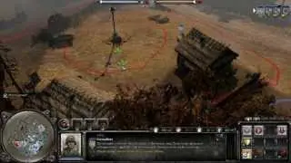 CoH 2 Multi PL - przykładowa rozgrywka i porady jak grać.