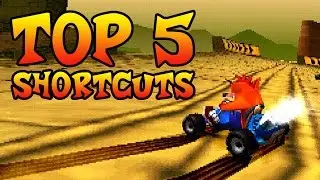 TOP 5 SHORTCUTS - Crash Team Racing
