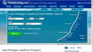 Listing Alerts | Lake Michigan Lakefront Property in 90 sec