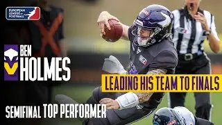 Ben Holmes Show! 🎬 Top QB Performance in ELF Semifinals | Season 2025