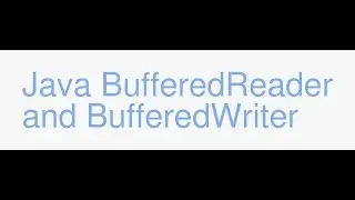 Java: read with BufferedReader and simultaneously write with BufferedWriter