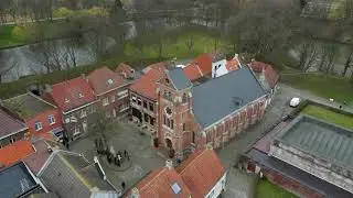 Drone footage: Lillo fort Antwerpen