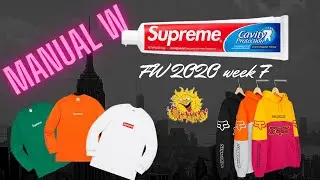 SUPREME WEEK 7 LIVE COP FW 2020(MANUAL W)