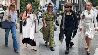 Summer 2025 Fashion for Women | Silk Scarf Belting & Bold Street Style Over 50