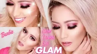 PUR X BARBIE EYESHADOW LOOK | NYE GLAM | PUR COSMETICS