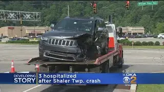 3 Injured In Shaler Crash, County Police Investigating
