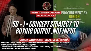 5d + 1 Concept Strategy  To Buying Output, Not Input