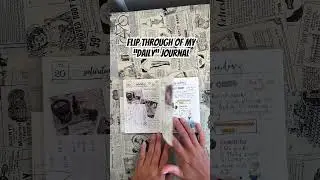 Flip through of my daily journal. #journaling #journalwithme #journal