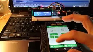 Udacity - Score Keeper App with bluetooth connection and external dsiplay (Arduino)