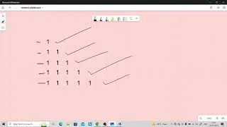 Java pattern 1 11 111 1111 11111