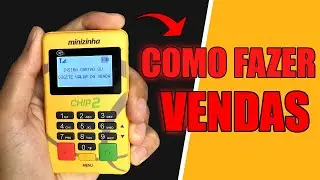 Como fazer vendas na Minizinha Chip 2 [Maquina de Cart&atilde;o PagSeguro]