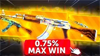 INSANE 0.75% PULL DURING THIS MASSIVE CASE BATTLE ON YAYSKINS! ($1400 WIN)