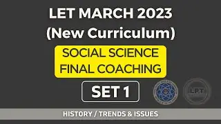 FINAL COACHING | SOCIAL SCIENCE | NEW CURRICULUM | MARCH 2023 | HISTORY/TRENDS AND ISSUES