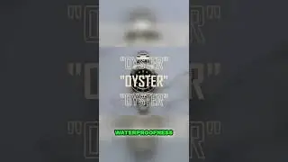 Rolex Oyster: The World's FIRST Waterproof Watch! #shorts