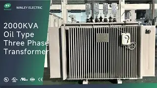 2000Kva Three Phase Electrical Power Distribution Transformer Oil Immersed