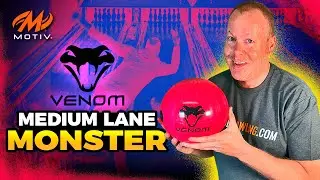 The BEST Bowling Ball for Medium Lane Conditions? Motiv Hyper Venom Review.