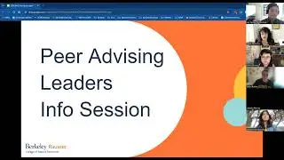 Spring 24 RCNR Peer Advising Info Session