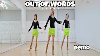 Out of Words - Line Dance (Demo)/Improver cha cha/Niels Poulsen