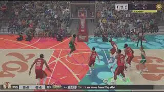 Poster dunk by lbj