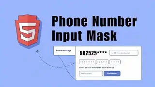 Phone Number Input Mask: A Step-by-Step Guide with HTML, CSS & JavaScript