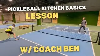 Pickleball Kitchen Basics: Where to Stand, When to Swing, and How to Add Topspin w/ Coach Ben