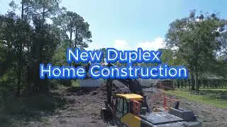 Palm Coast Duplex Home Construction