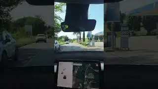Road trip to the Pieve Leolino in Chianti with my Tesla Model Y! Part 12 #tesla #modely #shorts