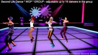 SL - WOP group | Second Life dance animation