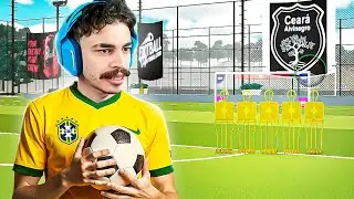 MINHA VIDA COMO JOGADOR COME&Ccedil;OU! VIREI PROFISSIONAL! - Football Life Simulator