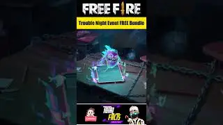 Trouble Night New Event FREE Bundle Confirmed 🤫💯 Free Fire