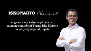 ISKONARYO : MGA SALITANG  KALYE | KULIT STUDIO01
