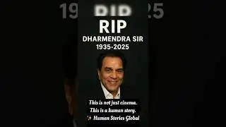 From simplicity to stardom.Grace never faded.Dharmendra ✨Human Stories Global