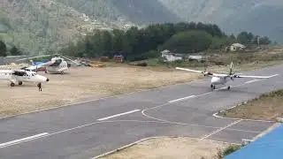 Tara airline...flight from Phaphlu to Lukla