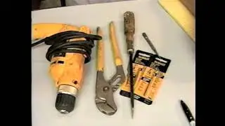 [07 01] Locksmith Training: Course 7 Part 1 Drilling & Bypassing Locks: Tools to Drill out a Lock.